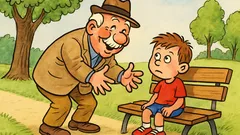 Vic: Šeta se deda parkom i pita klinca