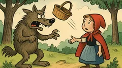 Vic: Ide vuk šumom, sretne Crvenkapicu