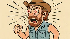 Vic: Chuck Norris uspio kihnuti širom otvorenih očiju