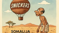 Vic: Što piše na Snickersovom balonu u Somaliji