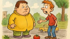 Vic: Tvoja je mama toliko glupa da