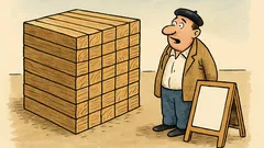 Vic: Prodajem tri kubna metra građe, ali...