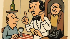 Vic: Konobar strancu naplaćuje račun, pa zove