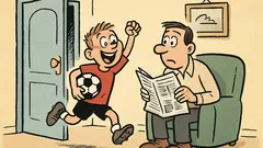 Vic: Dolazi Perica kući s utakmice sav