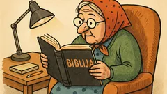 Vic: Što baba radi dok čita Bibliju?