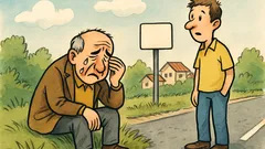 Vic: Plače djed kraj ceste, prilazi mladić