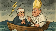 Vic: Voze se hodža i papa u čamcu