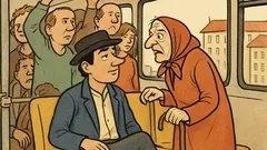 Vic: Vozi se Crnogorac tramvajem u Beogradu