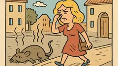 Vic: Ide plavuša putem i nešto smrdi