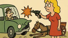 Vic: Zašto plavuša puca u auto?