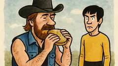 Vic: Zašto je Chuck Norris žut oko usta?