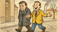 Vic: Hodaju pesimist i optimist ulicom...