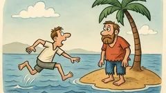 Vic: John pita Jacka koliko je do kopna