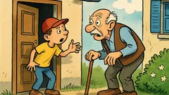 Vic: Djed kaže unuku 'Sakrij se, evo učitelja!'