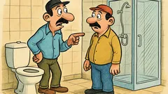 Vic: Veli Haso Muji u WC-u