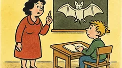 Vic: Bio Perica u školi na satu biologije