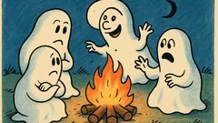 Vic: Duhovi oko vatre, Chuck Norris priče