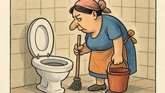 Vic: Klozetarka uđe u kafić…