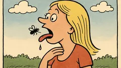 Vic: Što se dogodi kada plavuša proguta mušicu?