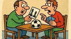 Vic: Kartaju se dva ludaka za stolom