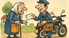 Vic: Poštar bakici donese pismo iz Amerike