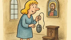 Vic: Zašto plavuša nosi miša u crkvu