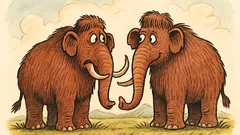 Vic: Razgovaraju dva mamuta u šumi