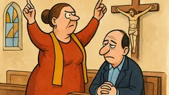 Vic: Za njega je žena Bog, a on