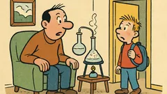 Vic: Dolazi dječak iz škole, a tata...