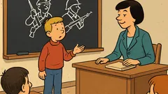 Vic: Vrijeme komunizma, pita učiteljica Ivicu