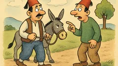 Vic: Ide Haso s magarcem, Mujo ga pita...