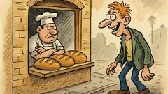 Vic: Dođe budala po komad kruha, kad...