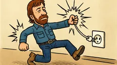 Vic: Chuck Norris je drmnuo struju
