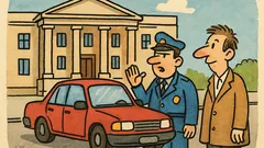 Vic: Parkira čovjek auto ispred skupštine...