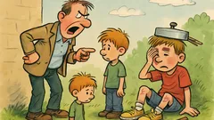 Vic: Otac grdi sina: “Kakve igre?!”