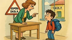 Vic: Zakasnio Ivica u školu, učiteljica pita...