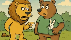 Vic: Lav zabranio druženje, medo i zeko...