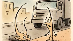 Vic: Idu dvije dlake ulicom, jednu zgazi