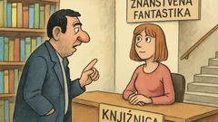 Vic: Ulazi tip u prištinsku knjižnicu i pita...