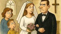 Vic: Mali Ivica prvi put na vjenčanju