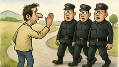 Vic: Ide Mujo putem, sreće trojicu u crnom