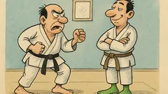 Vic: Svi vi s crnim pojasom, prvi dan