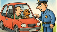 Vic: Policajac zaustavi vozača i kaže