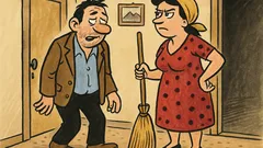 Vic: Vraća se Huso pijan kasno kući