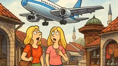 Vic: Plavuša na Baščaršiji i Boeing