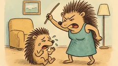 Vic: Dođe mali jež kući prekasno