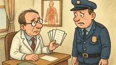 Vic: Došao policajac kod doktora internista...