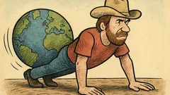 Vic: Kad Chuck Norris radi sklekove...