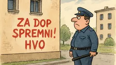 Vic: Na zgradi u Tuzli piše grafit...