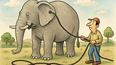 Vic: Koliko metara žice treba provući slonu